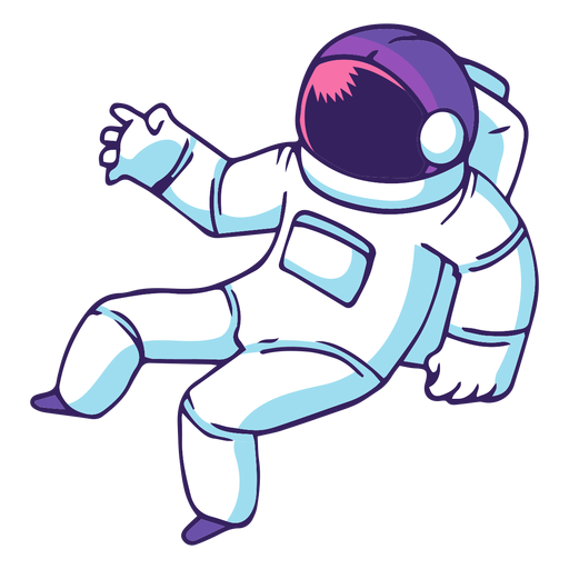 Astronaut Aesthetic Transparent PNG