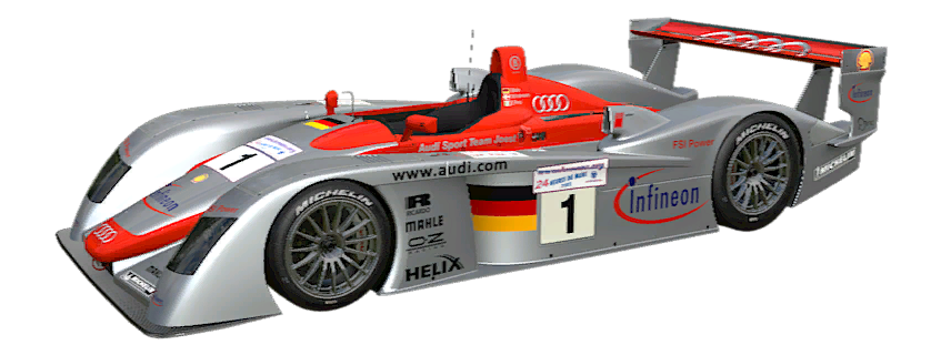 Audi R18 Le Mans Transparent File