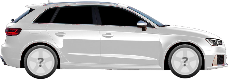 Audi RS3 Sportback Transparent Images