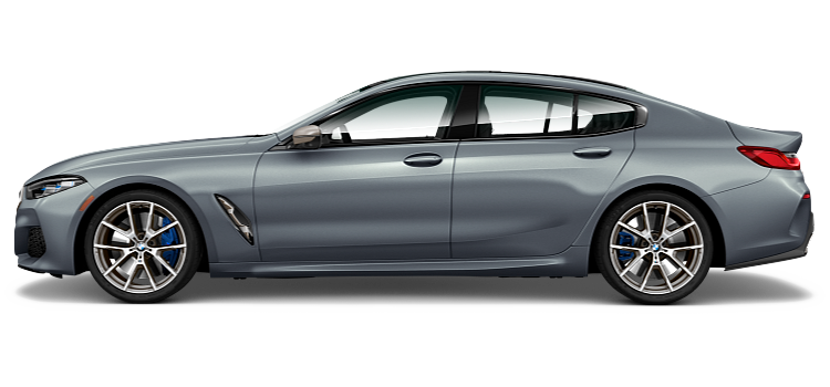 BMW 8 Series Gran Coupe Transparent Free PNG