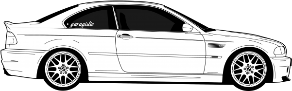 BMW E46 Transparent Free PNG