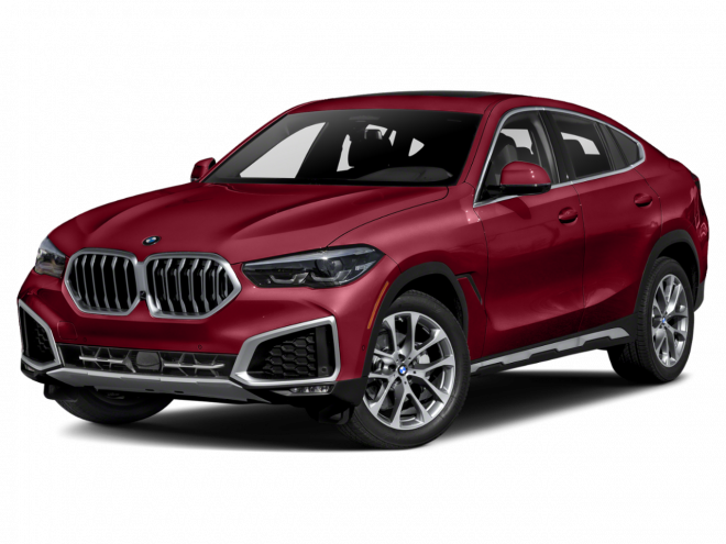 BMW X6 Red Free PNG