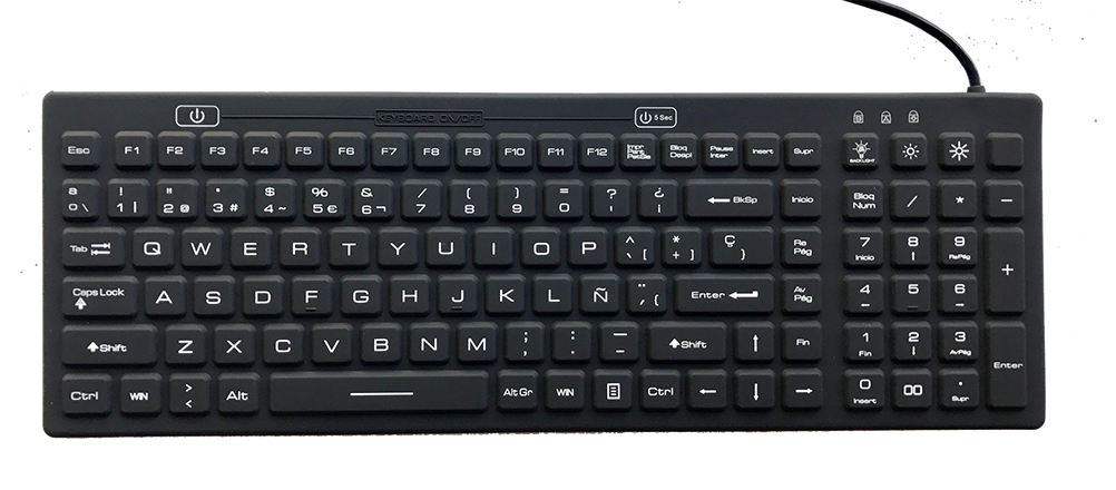 Backlit Keyboard PNG Free File Download