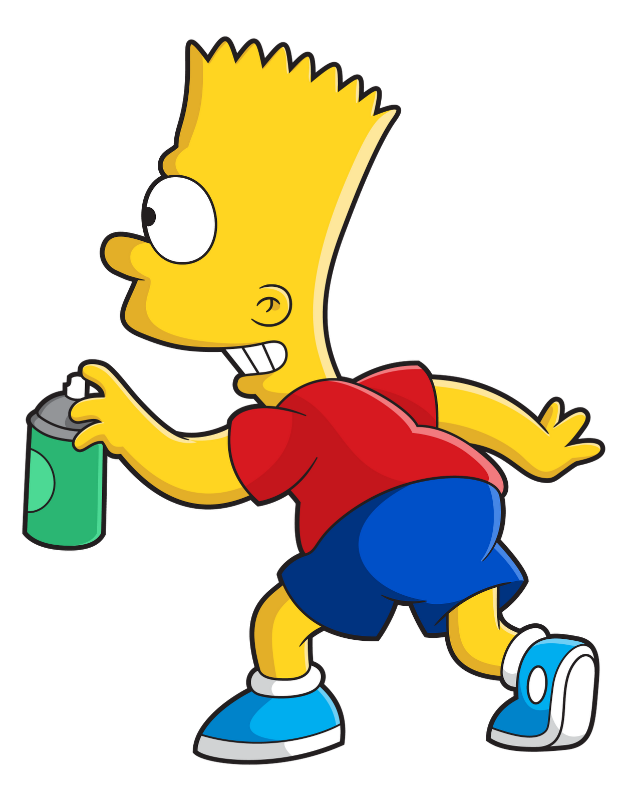 Bart Simpson Aesthetic No Background