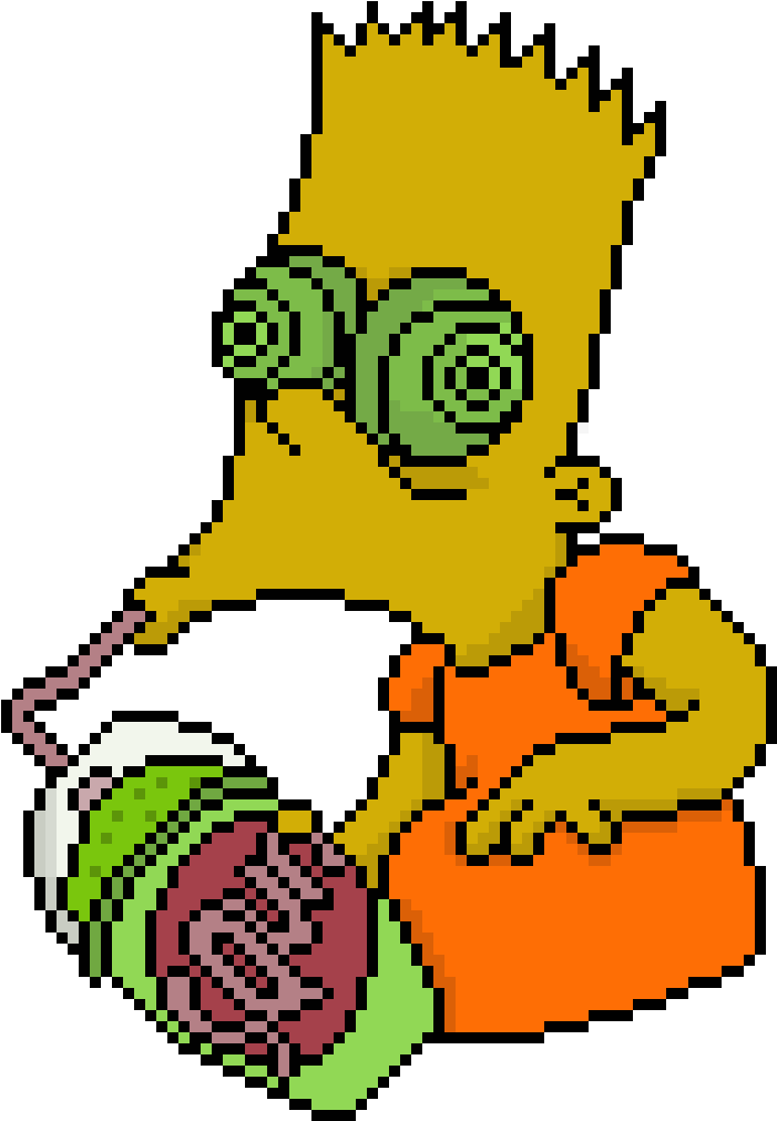 Bart Simpson Aesthetic PNG HD Quality