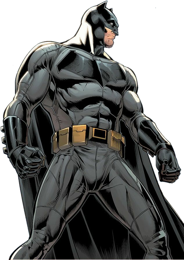 Batman Comic Book Outfit Transparent Images