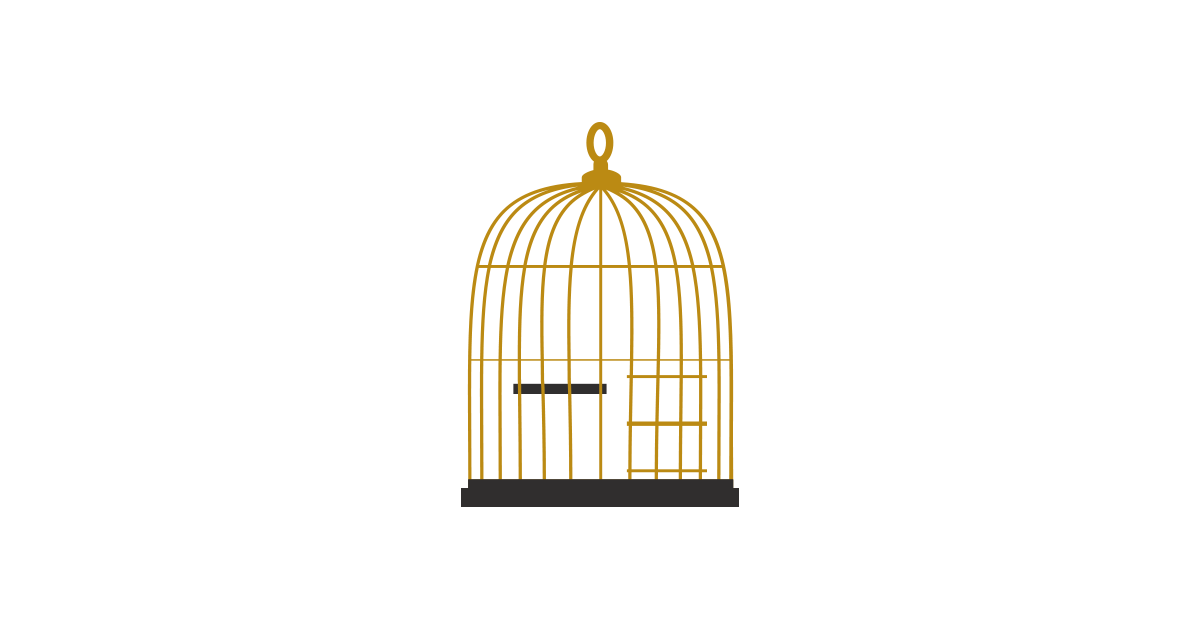 Bird Cage No Background PNG