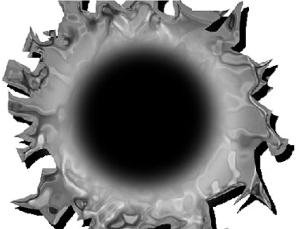 Black Hole Background PNG