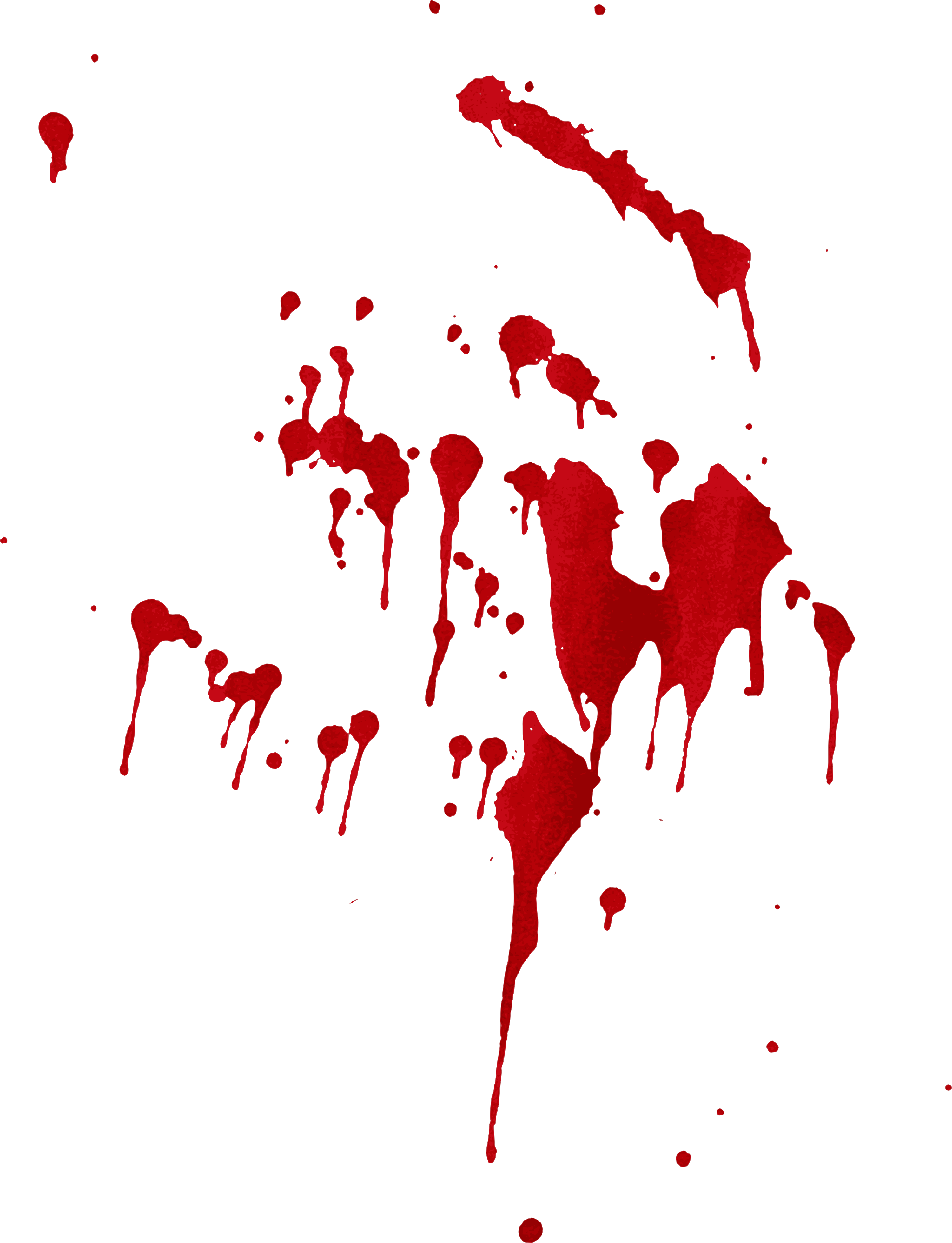 Blood Splatter No Background PNG