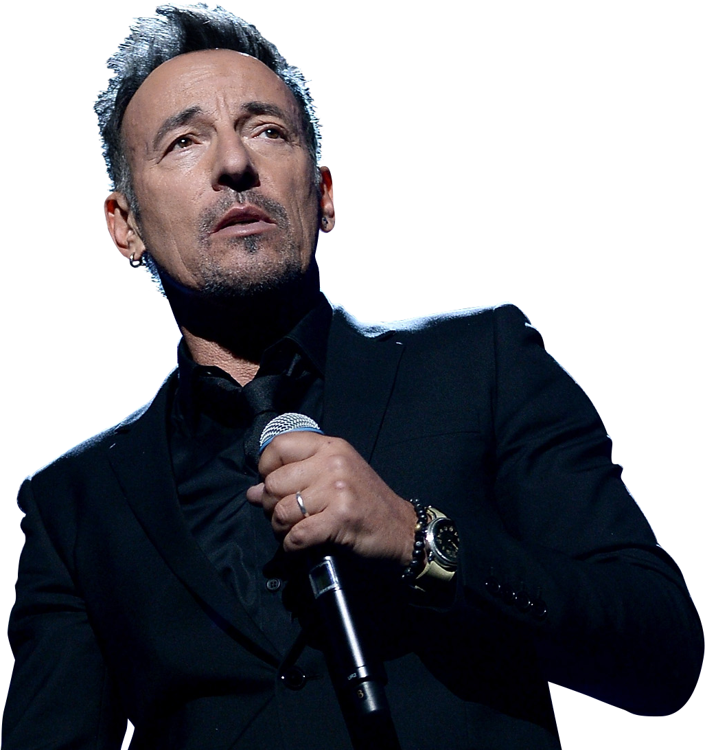 Bruce Springsteen HD Quality PNG