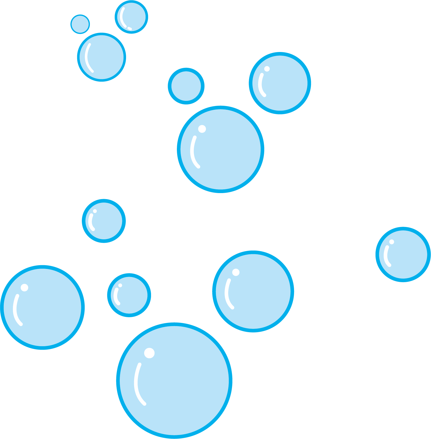 Bubbles PNG Pic Background