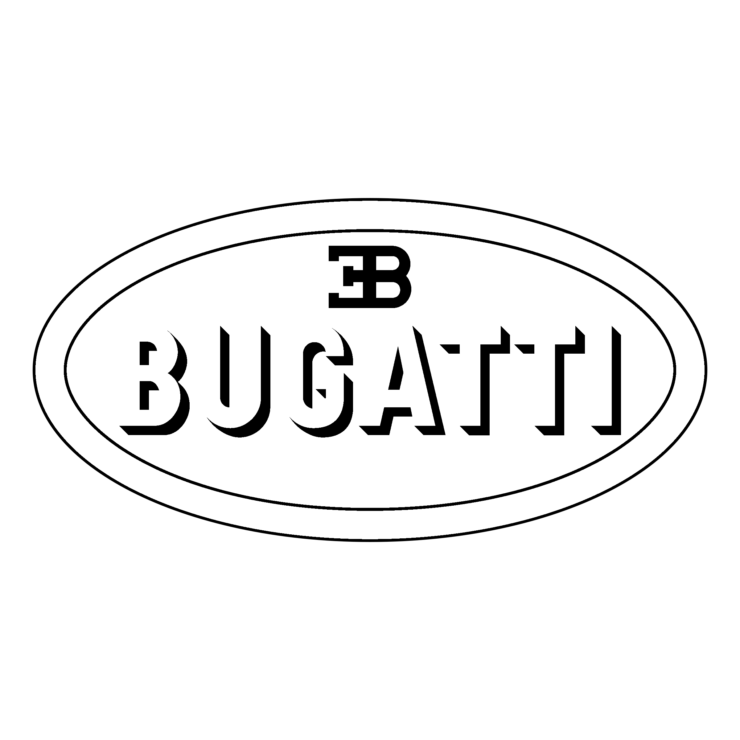 Bugatti Logo PNG Free File Download