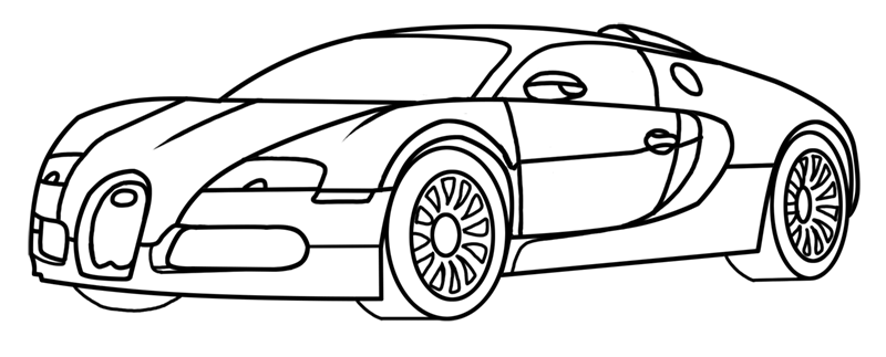 Bugatti Veyron PNG Background