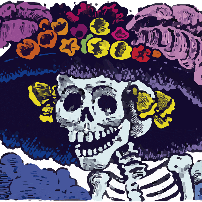 Catrina PNG Pic Background