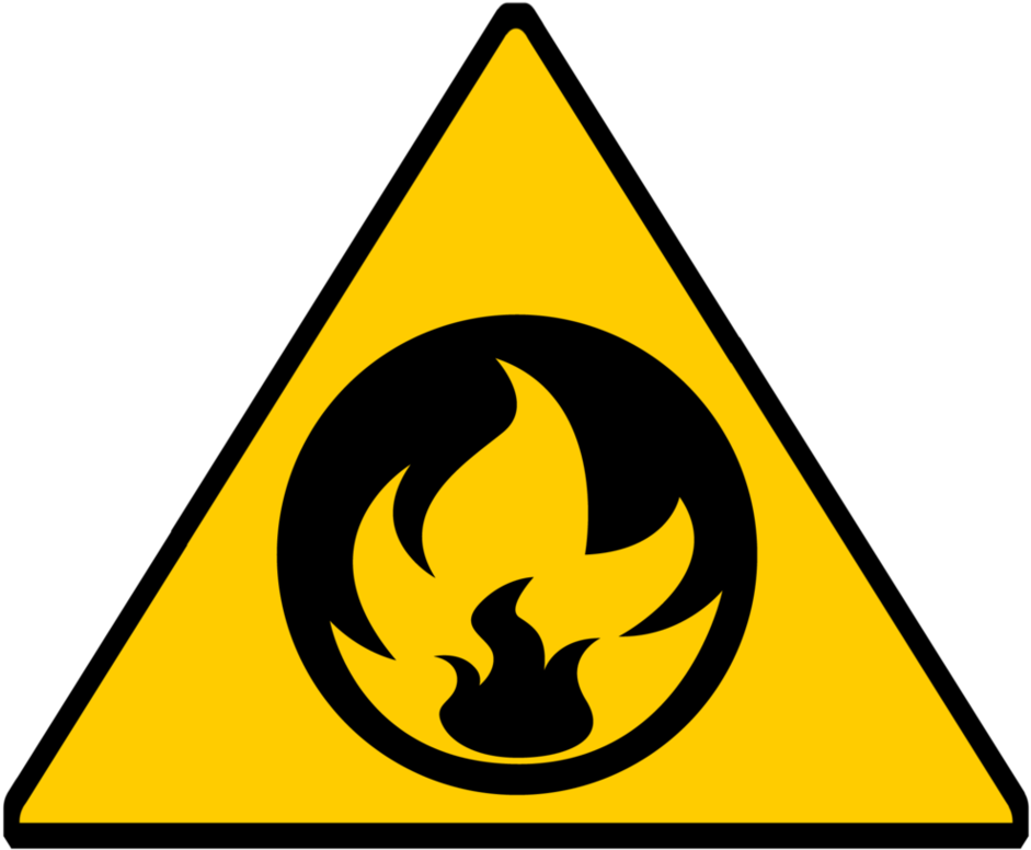 Caution Background PNG Image