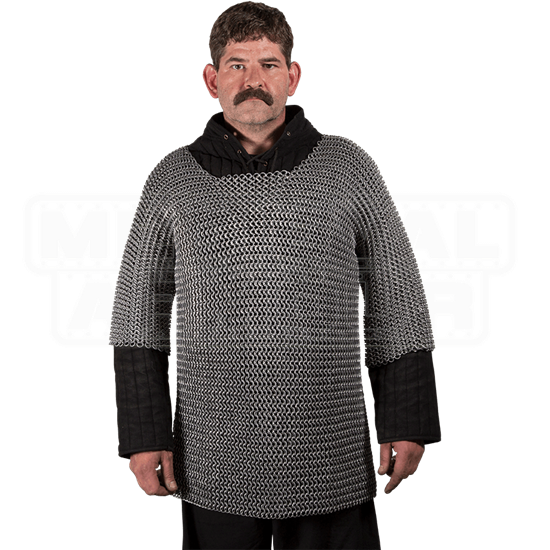 Chainmail Hauberk Armor PNG Background