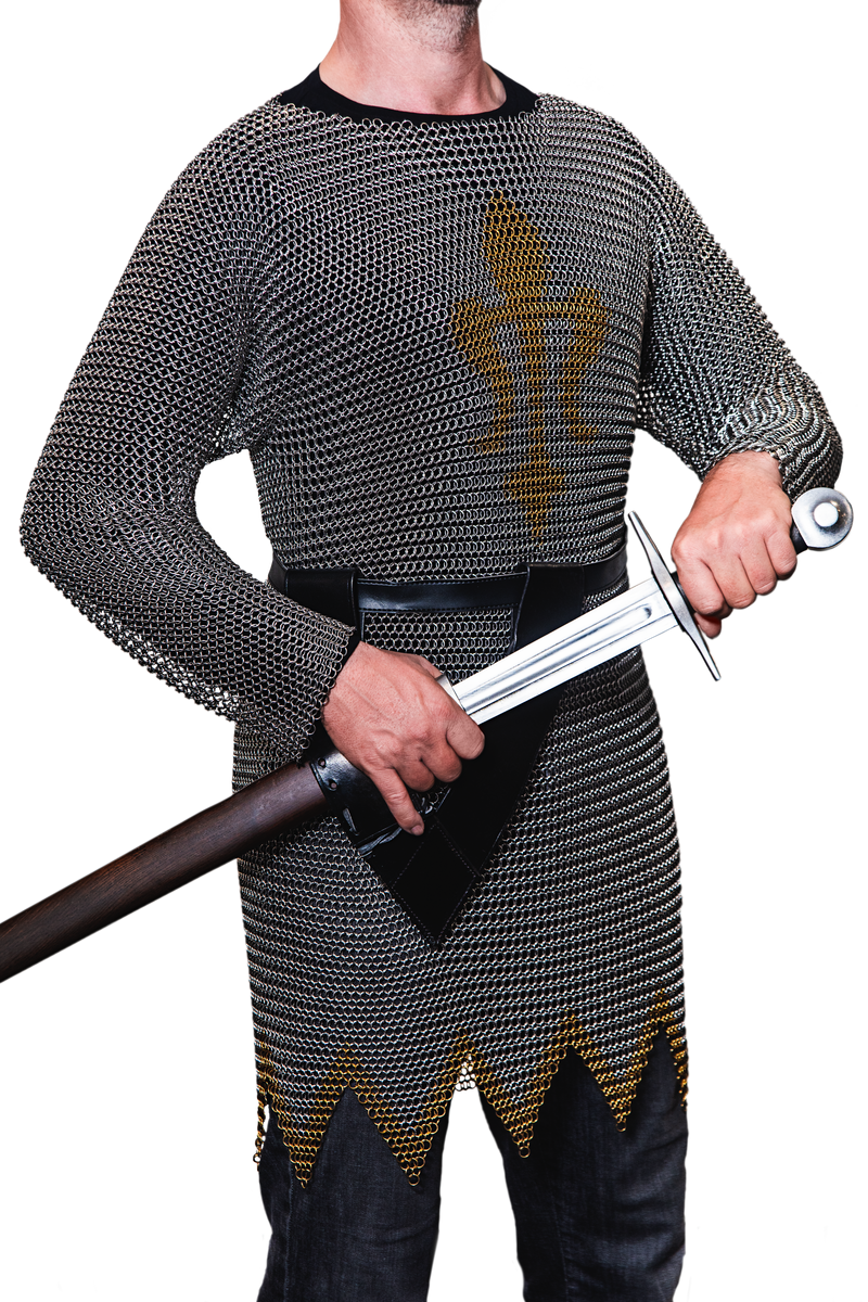 Chainmail Hauberk Armor PNG HD Quality