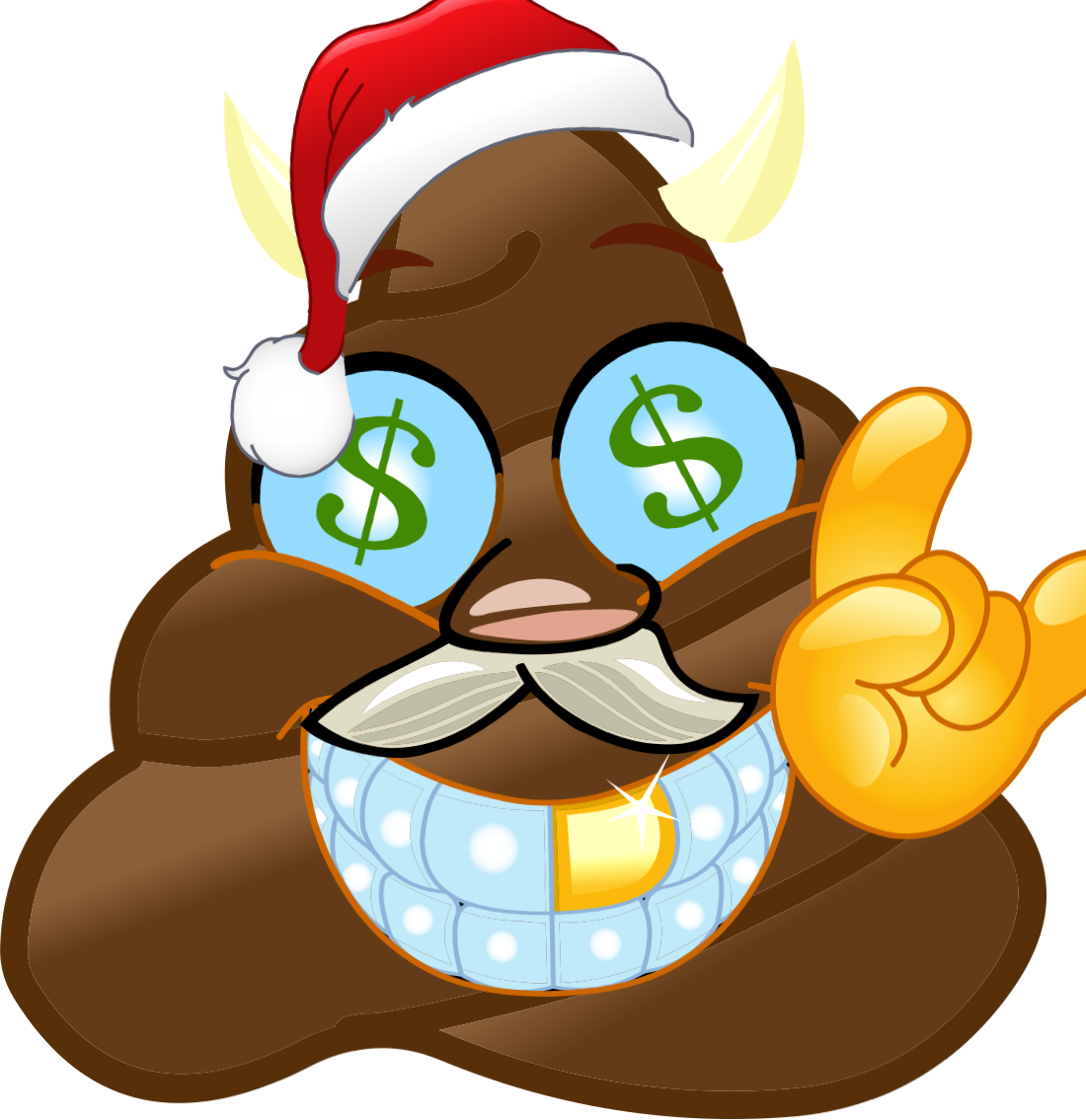Christmas Emoji Transparent Image PNG