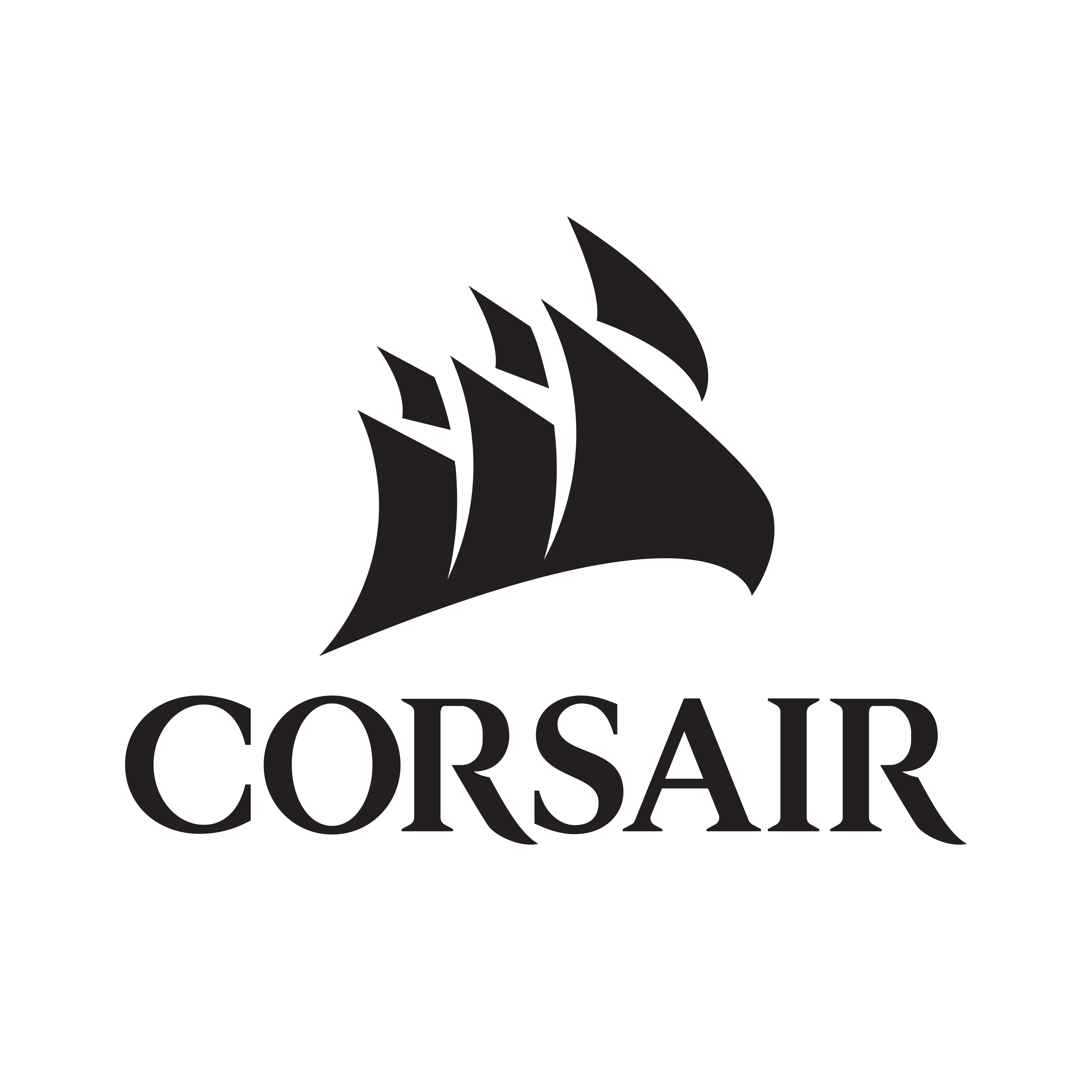 Corsair Transparent Image