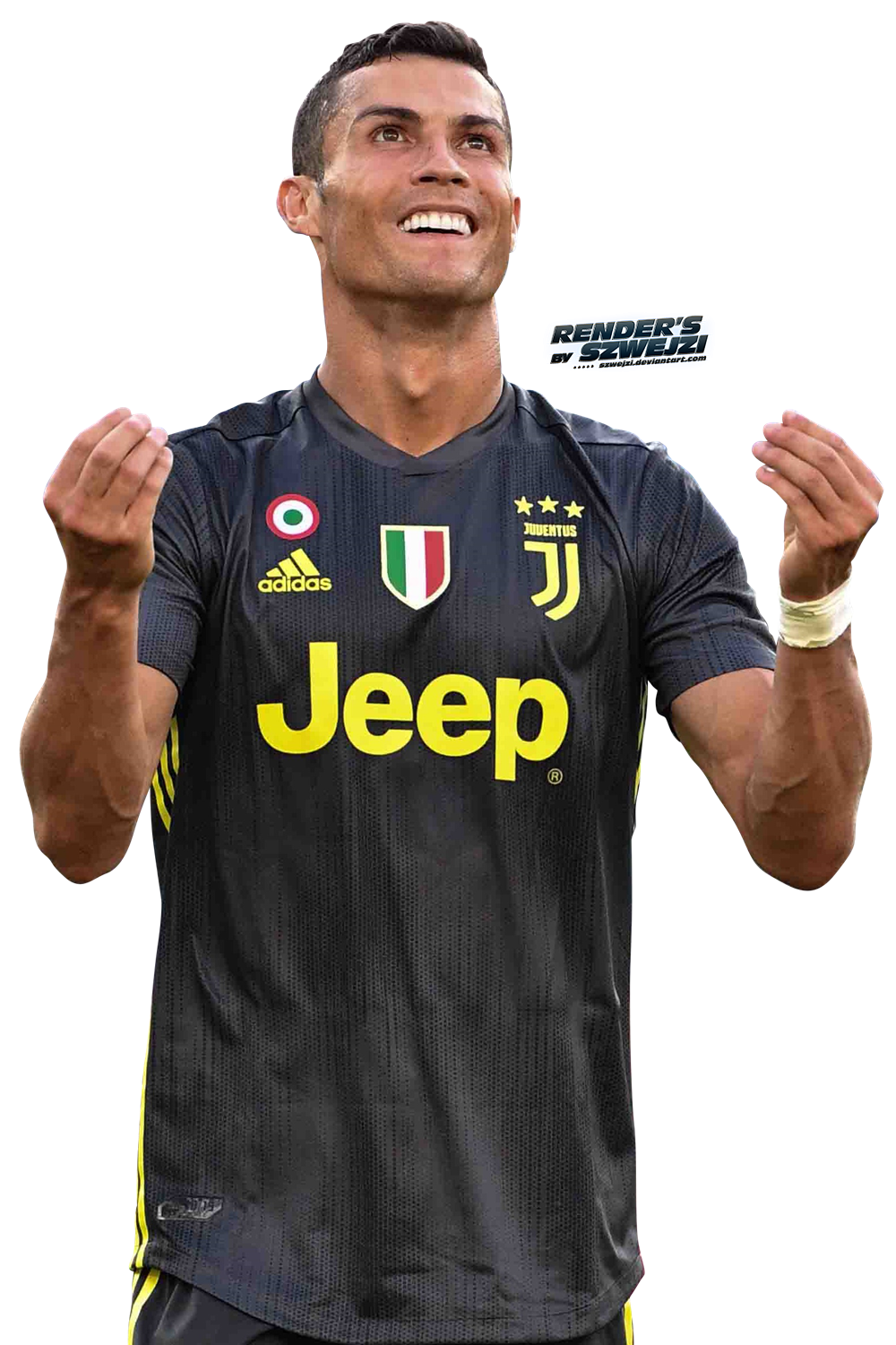 Cristiano Ronaldo Juventus Background PNG Image