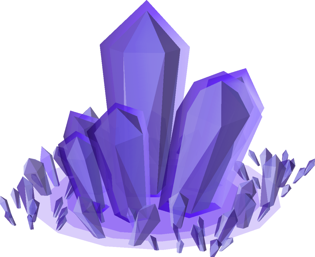 Crystal PNG Clipart Background