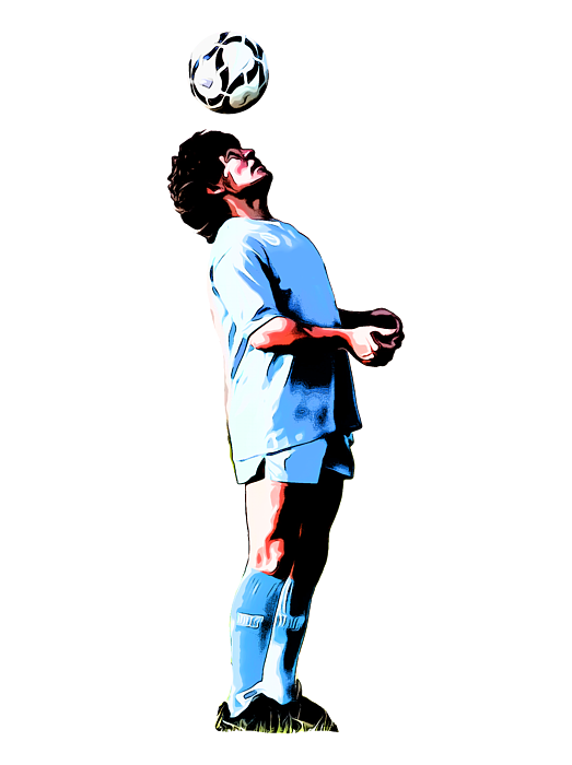 Diego Maradona Transparent Background