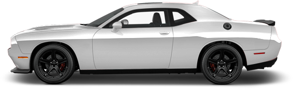 Dodge Challenger SRT Hellcat Transparent Background