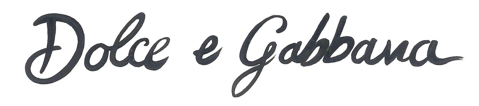Dolce Gabbana Logo Transparent File