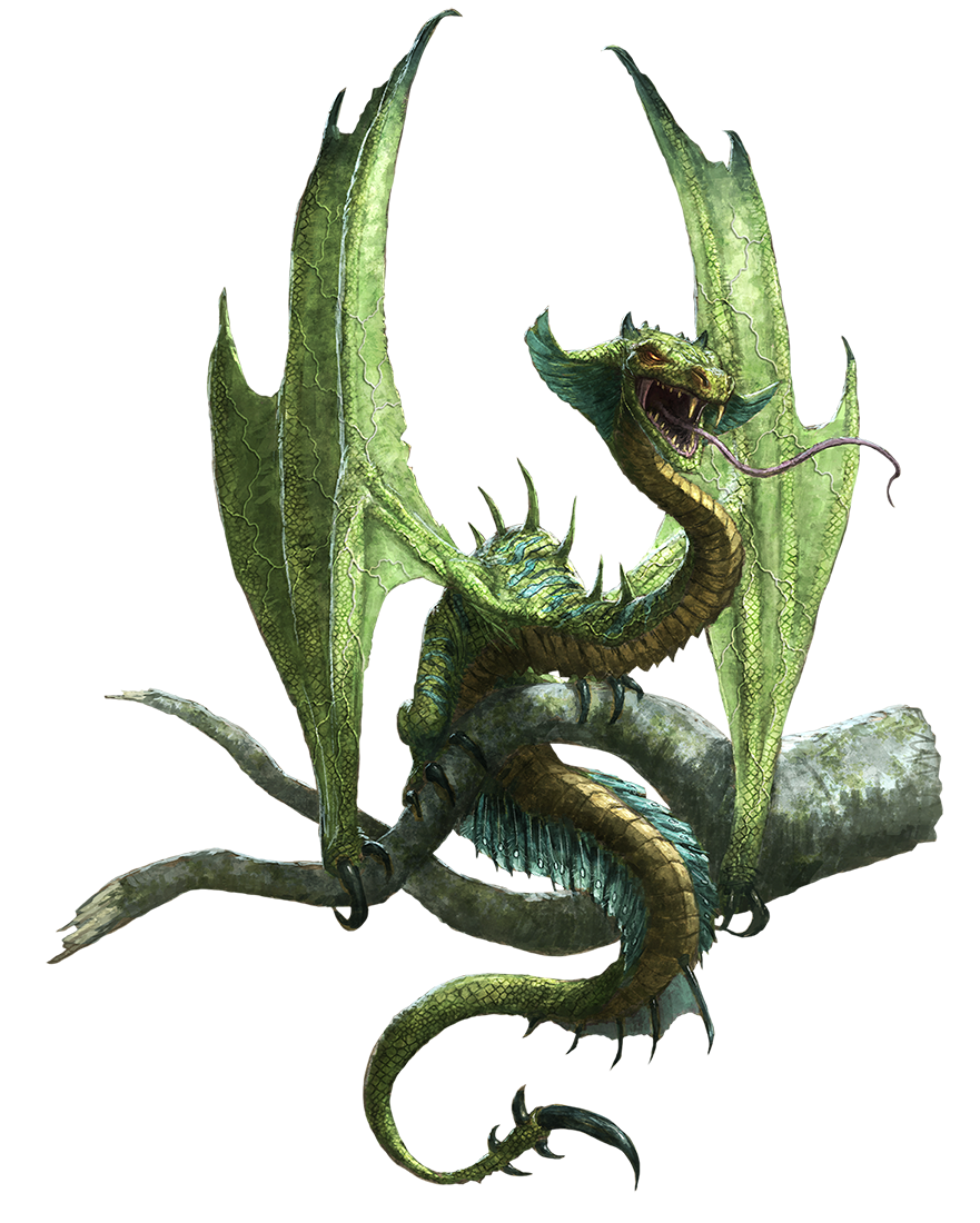 Drake Dragon Background PNG Image