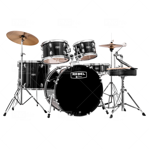 Drum Kit Background PNG