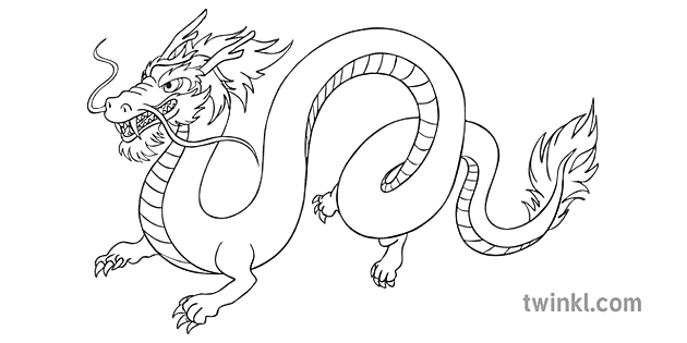 Eastern Dragon Transparent PNG