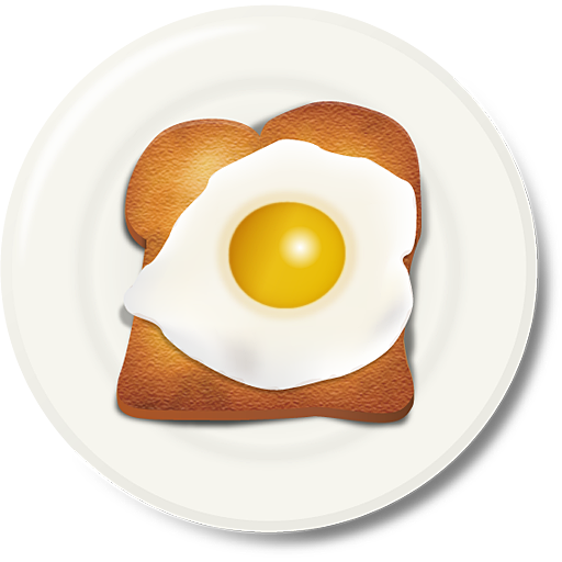 Roti telur gambar transparans