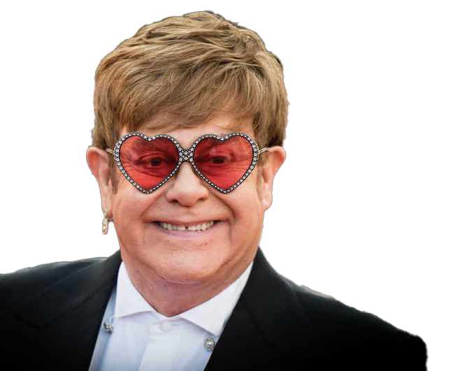Elton John Transparent PNG