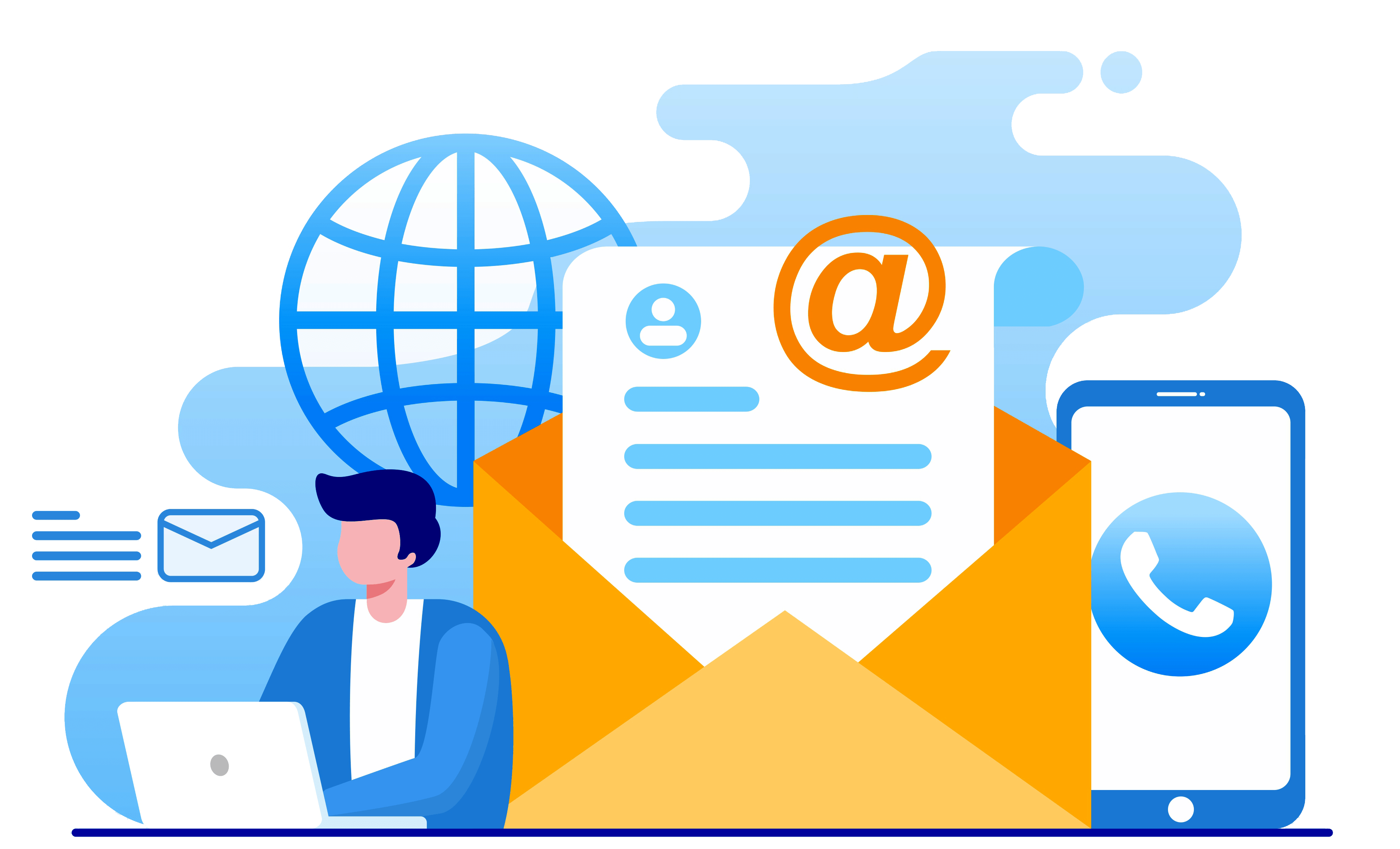Email Marketing Transparent File