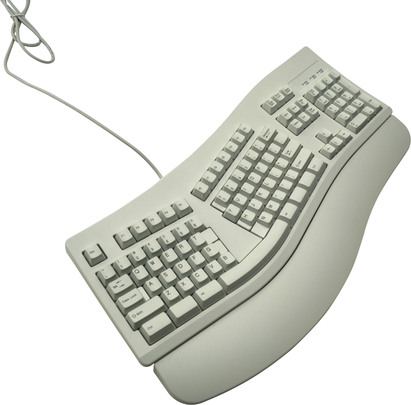 Ergonomic Keyboard PNG Clipart Background