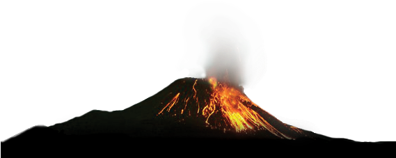 Eruption Transparent Background