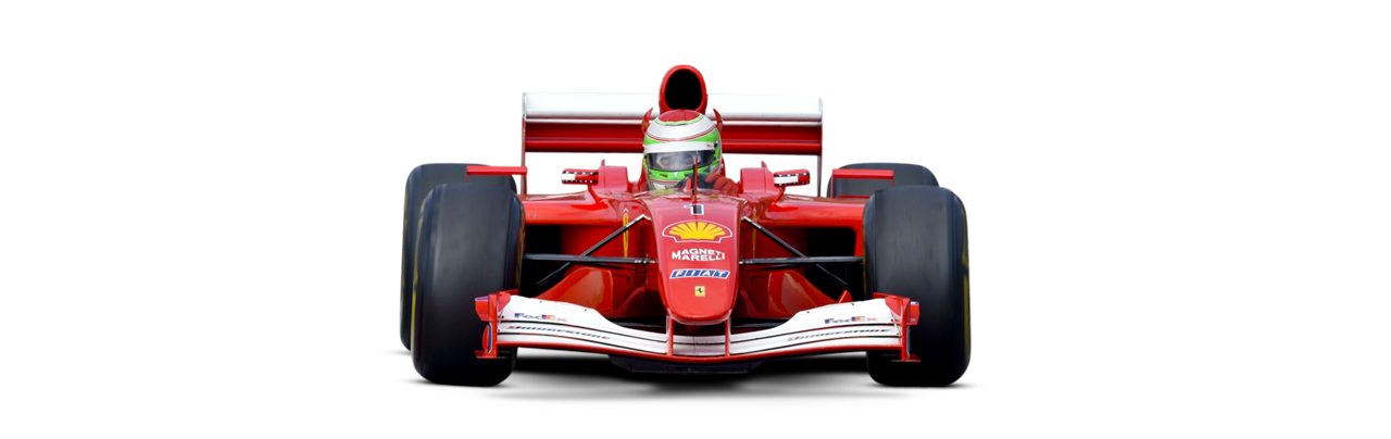 F1 Ferrari PNG Background