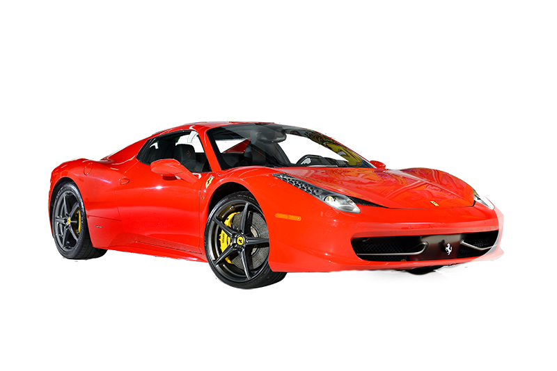 Ferrari 458 Transparent Images