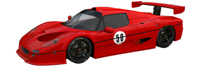 Ferrari F50 Transparent Background