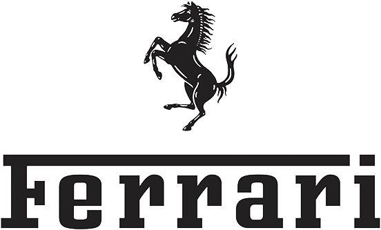 Ferrari Logo Background PNG Image