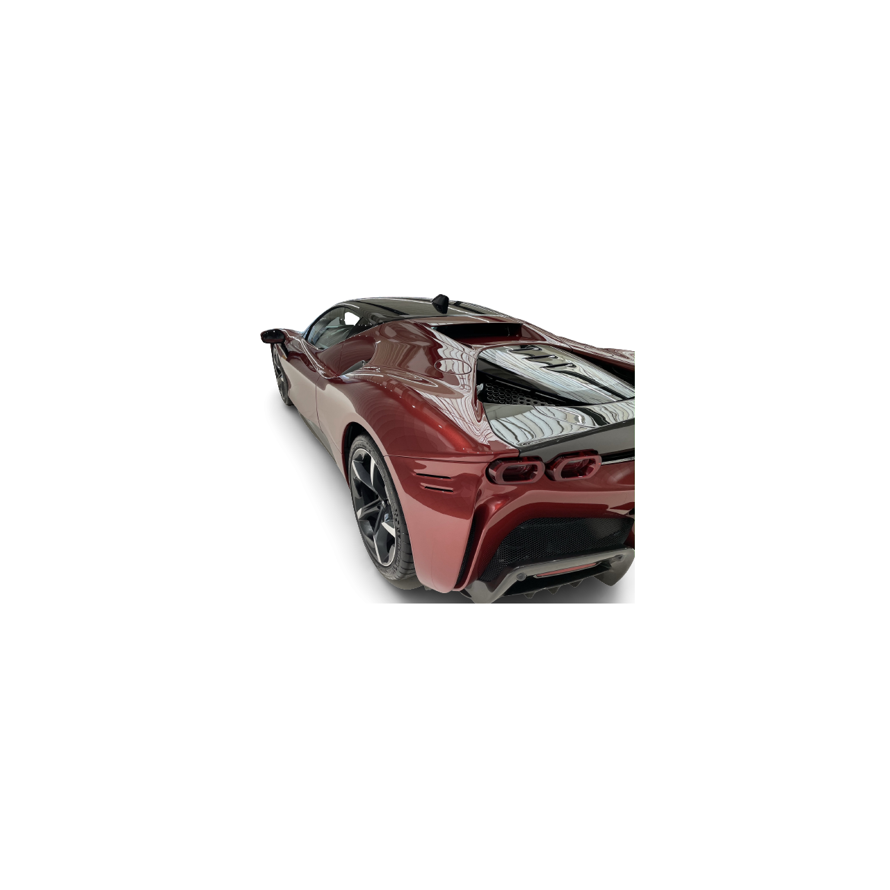 Ferrari SF90 Transparent Background
