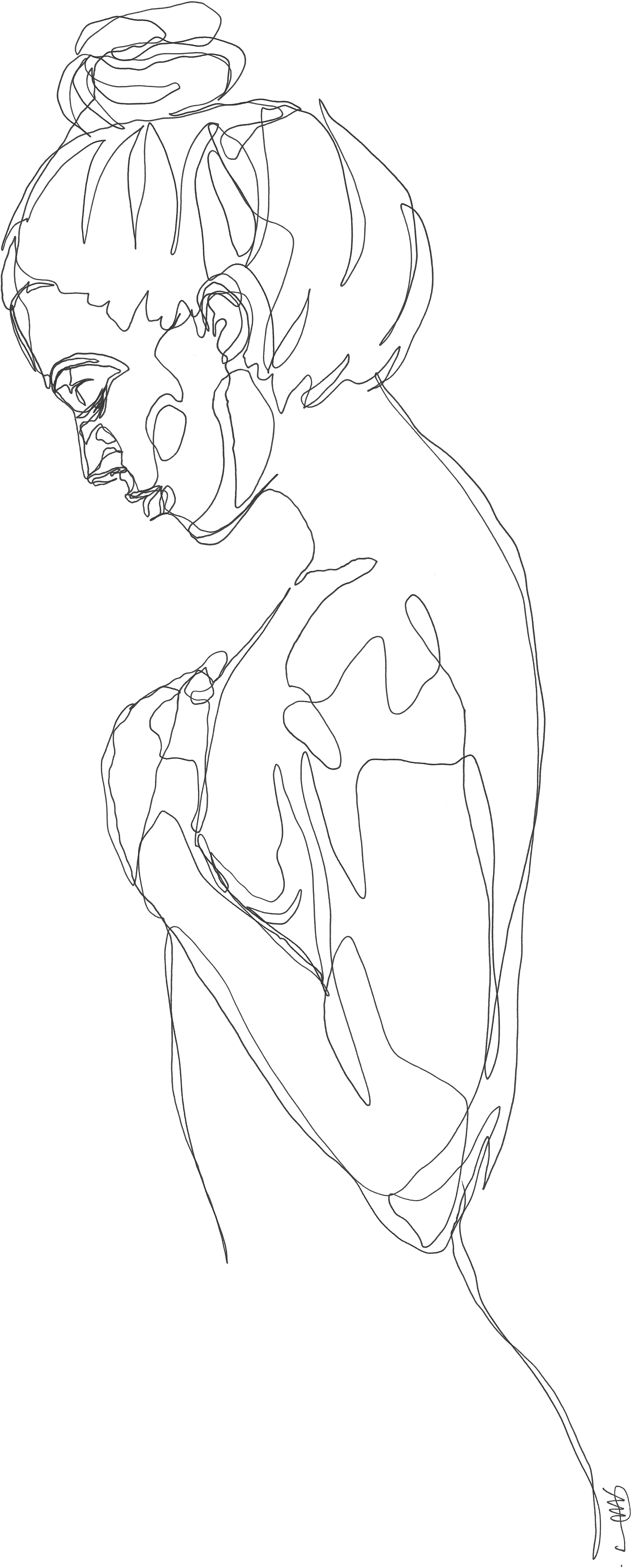 Figure Drawing Art PNG Pic Background