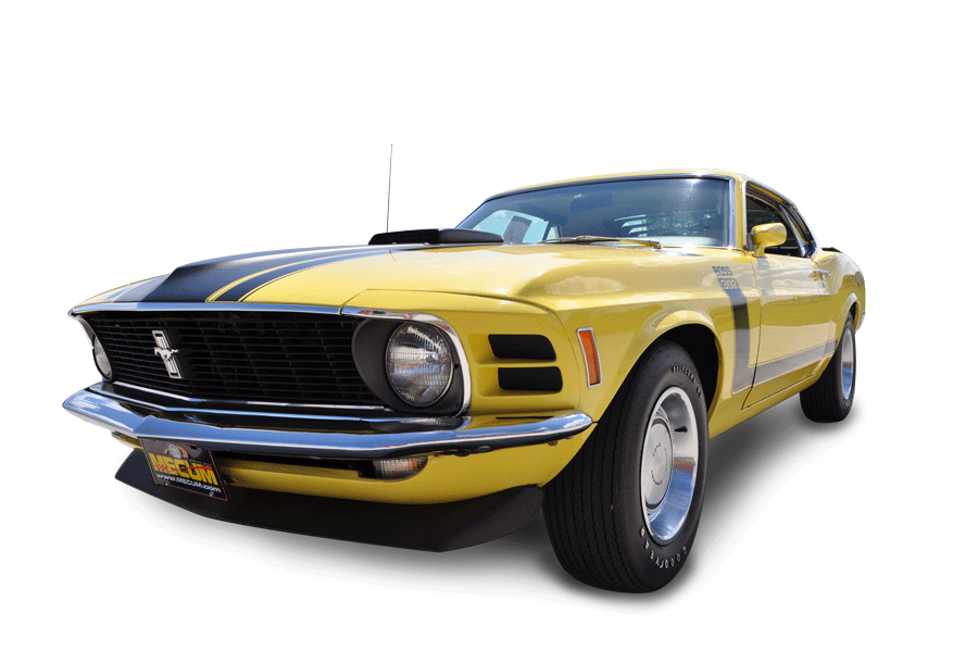 Ford Mustang Boss 429 Transparent Background