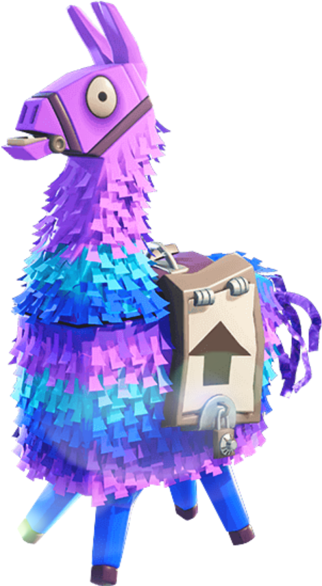 Fortnite Lama PNG Clipart Background