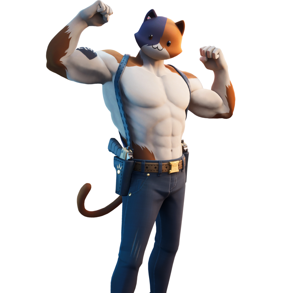 Fortnite Meowscles Transparent Free PNG