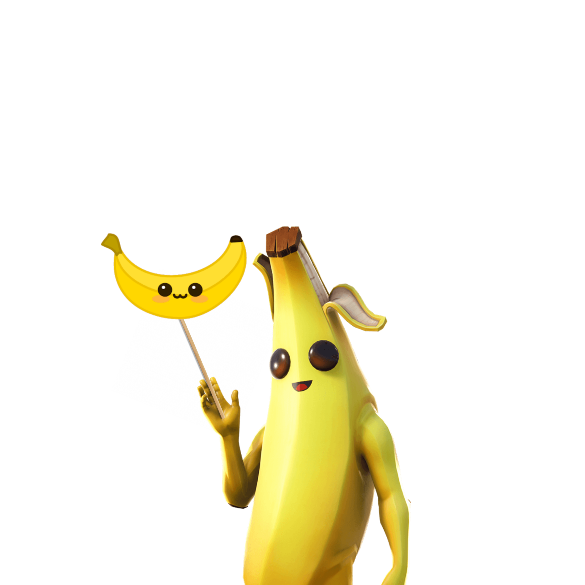 Fortnite Peely Background PNG Image