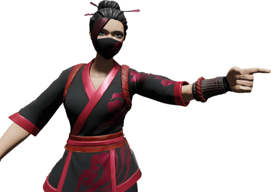 Fortnite Red Jade PNG HD Quality