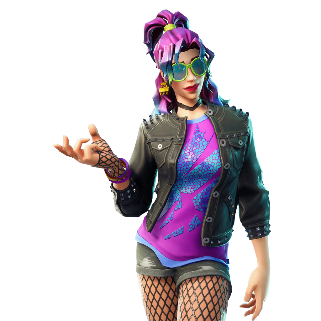 Fortnite Synth Star Background PNG Image