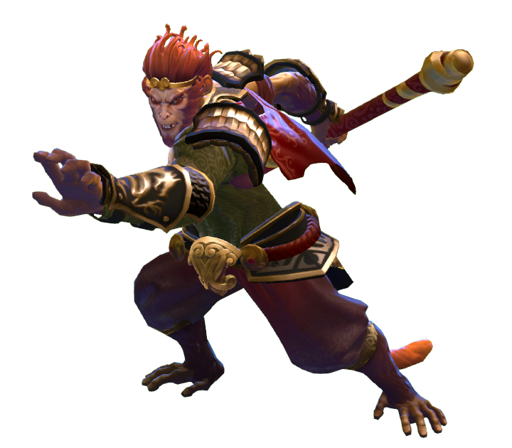 Fortnite Wukong Transparent Background