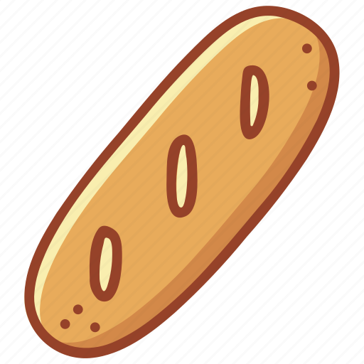 French Bread Transparent Free PNG